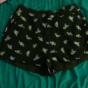 High waist shorts